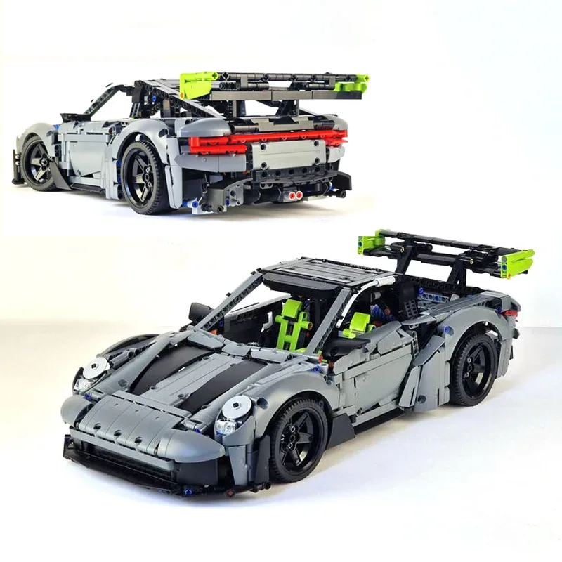 2024 новый технический мод MOC GT3 RS для спортивных автомобилей 42056 строительный блок