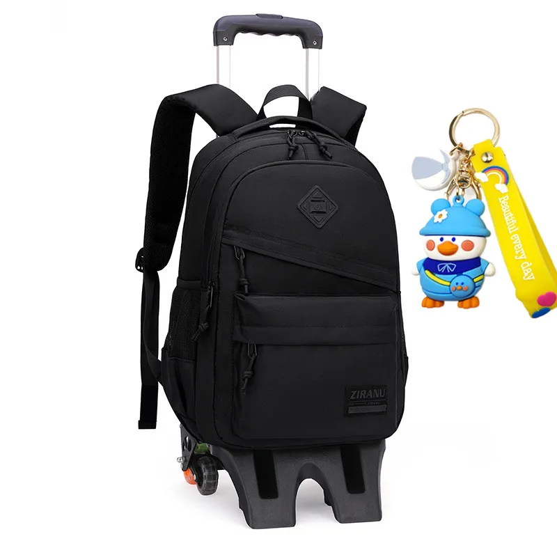 Trolley Schoolbag kids school Backpack Removable Children School Bags With Wheels for boys  Kids girls Luggage Wheel Book Bags