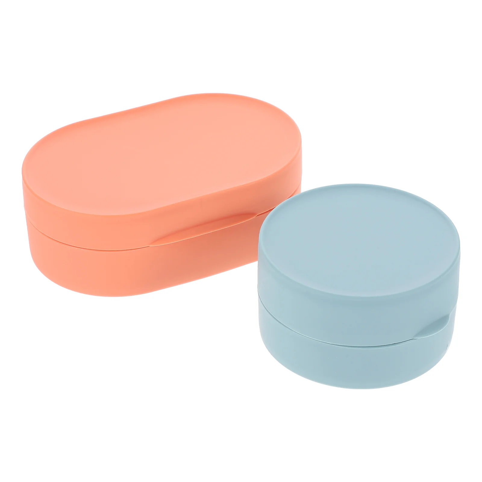 

2 Pcs Soap Box Organizer Travel Holder Protector Sponge Water Proof Supply Creative Storage