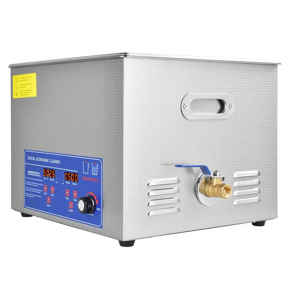 Ультразвуковой очиститель 15 л 60AL цифровой для стиральной машины ювелирных