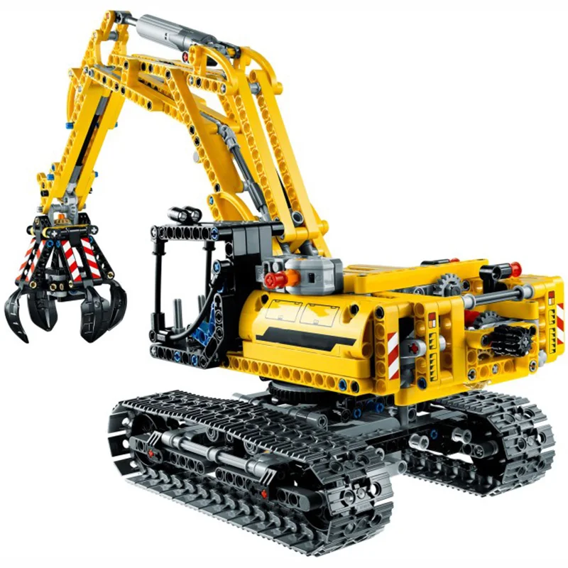 

720pcs Bricks Electric Excavator Motor Car 42006 Set Model Building Blocks Boy Birthday Christmas Gifts Kids Toys For Childrens