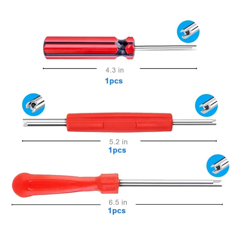 Набор инструментов для снятия сердечника клапана комплект из 64 предметов крышка