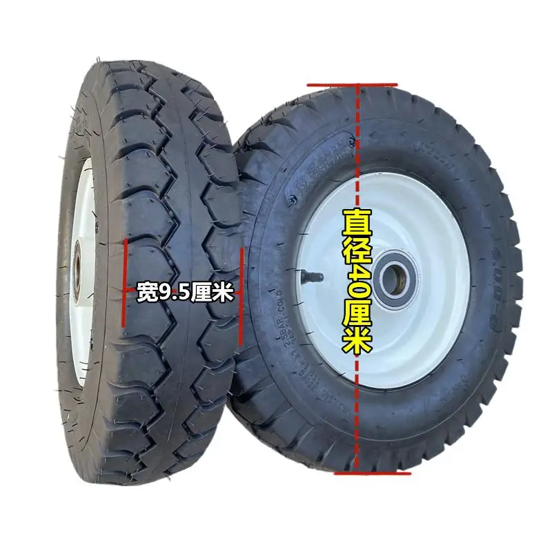 Вакуумная шина 400-8 с плоскими колесами колеса нагрузка тигра 16-дюймовая