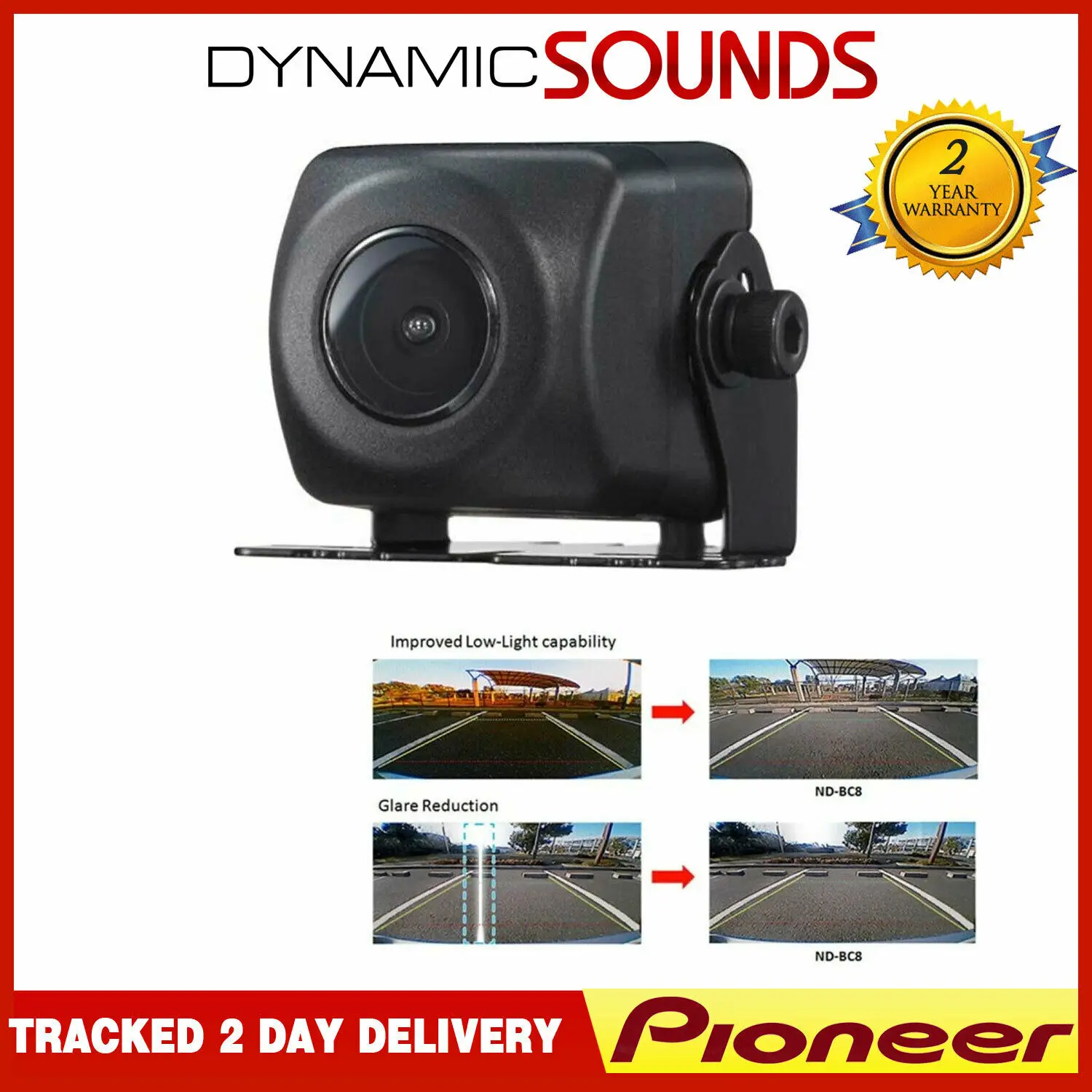 

Pioneer ND-BC8 камера заднего вида для всех моделей AVH , MVH , SPH и AVIC