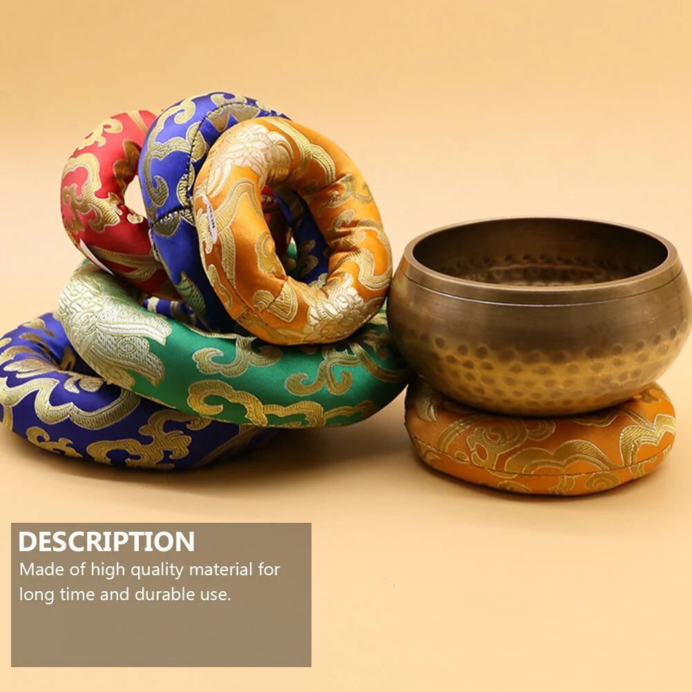

3pcs Sound Bowl Pad Tibetan Singing Bowl Mat Singing Bowl Cushion