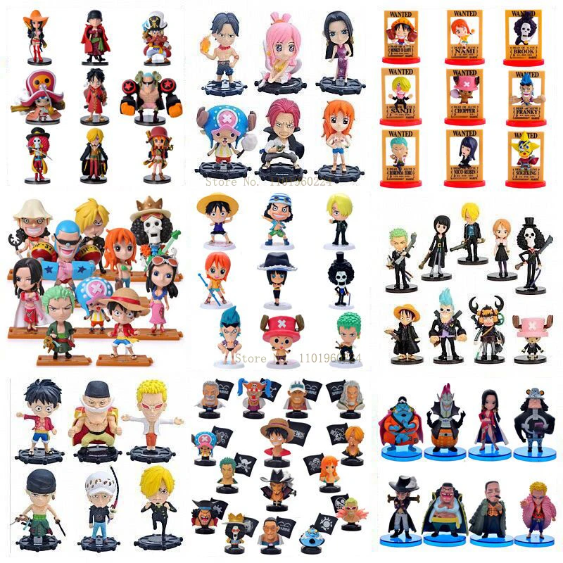 

Фигурка ророноа Зоро, Аниме One Piece Q Version, фигурка Sanji Luffy, ПВХ, Donquixote Doflamingo Figma
