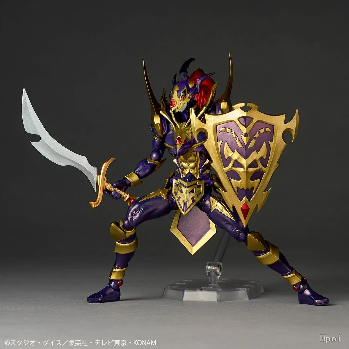 Фото 【MT】Доставка в течение 24 часов KAIYODO Revoltech Yu-Gi-Oh Duel Monsters Фигурка аниме-персонажа «Чёрный Блестящий Солдат» №3