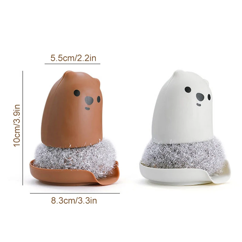 

Cleaning Brush Multifunctional Cute Cartoon Pan Bowl Kitchen Sink Cleaning Brush For Kitchen NEWEST Cleaning Brushes