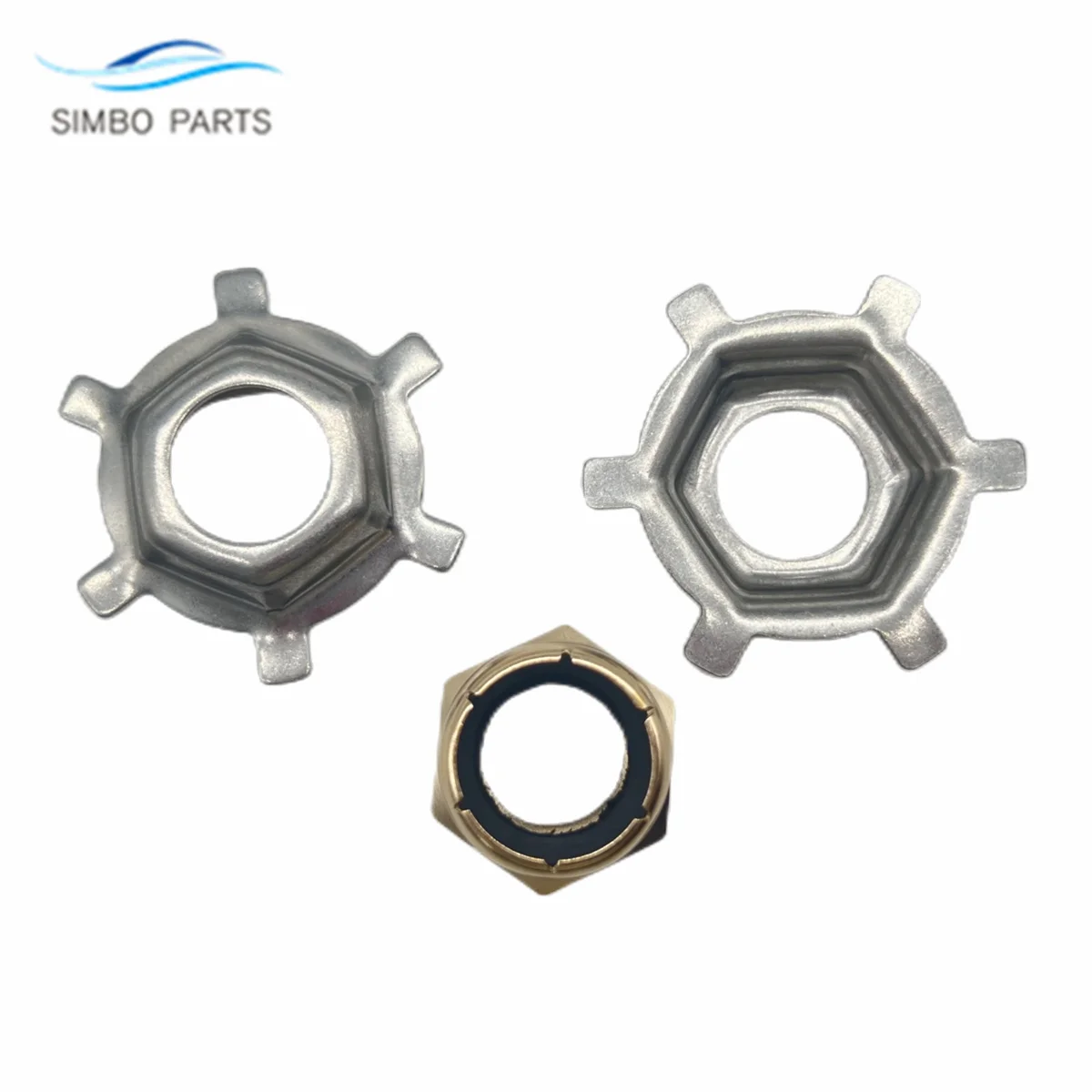 

Комплект шайб с гайкой для MerCruiser Sterndrive Alpha One Bravo 1 2 3 Drives 11-52707A2 11-52707Q1 Sierra 18-3701