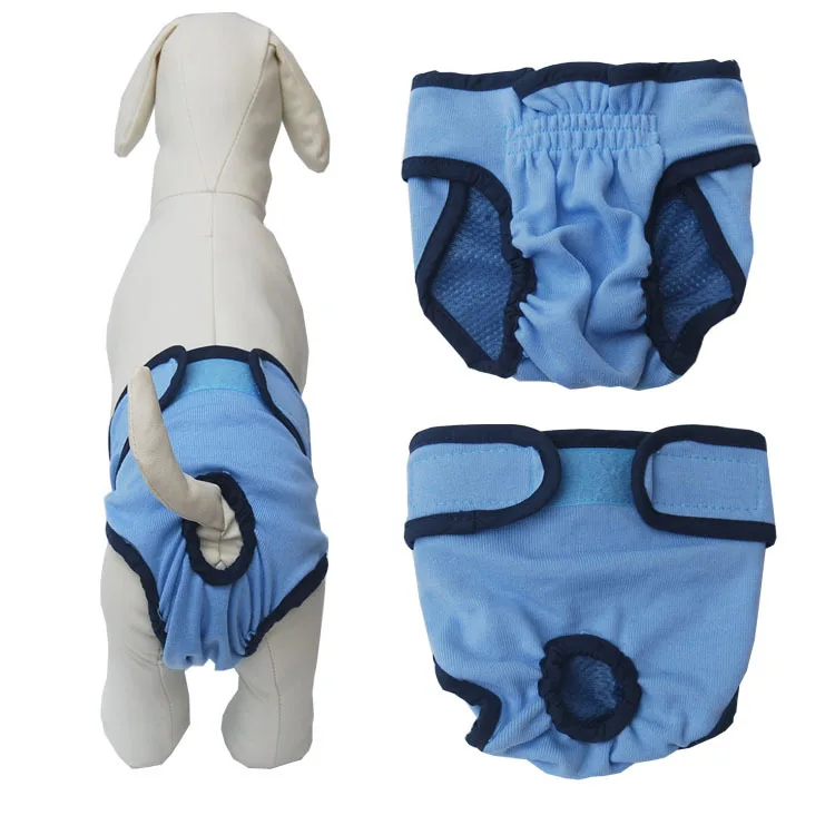 

Washable Female Dog Diapers, Reusable Doggie Diaper Wraps For Female Dogs, Super-Absorbent And Comfortable Sanitary Washable