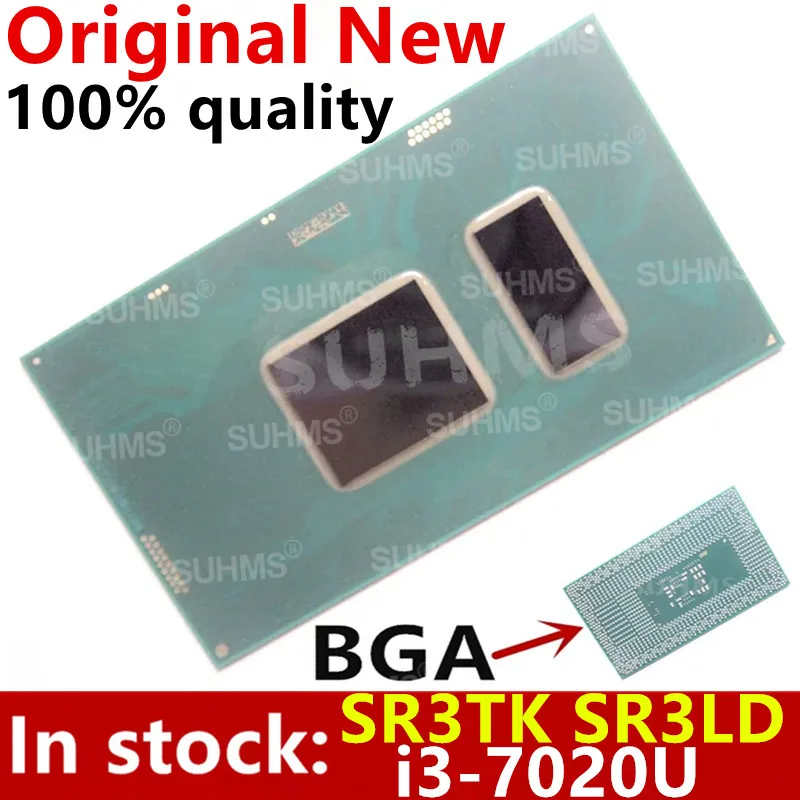 100% новый i3-7020U SR3TK SR3LD i3 7020U BGA