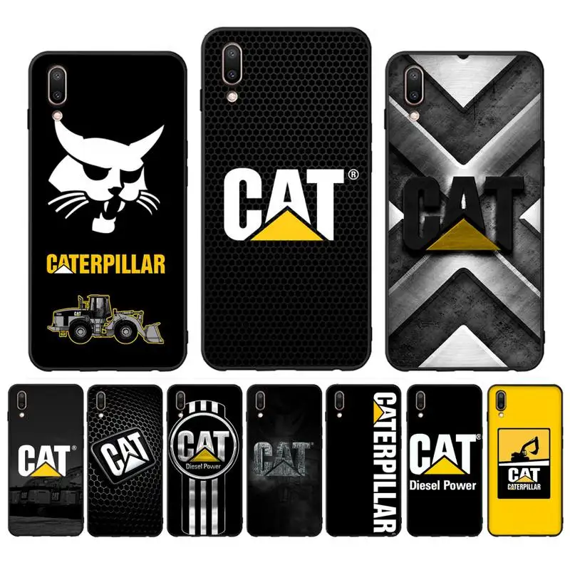 

Caterpillar DOZER Phone Case Case For Oppo Reno Realme C3 6Pro Cover For vivo Y91C Y17 Y19