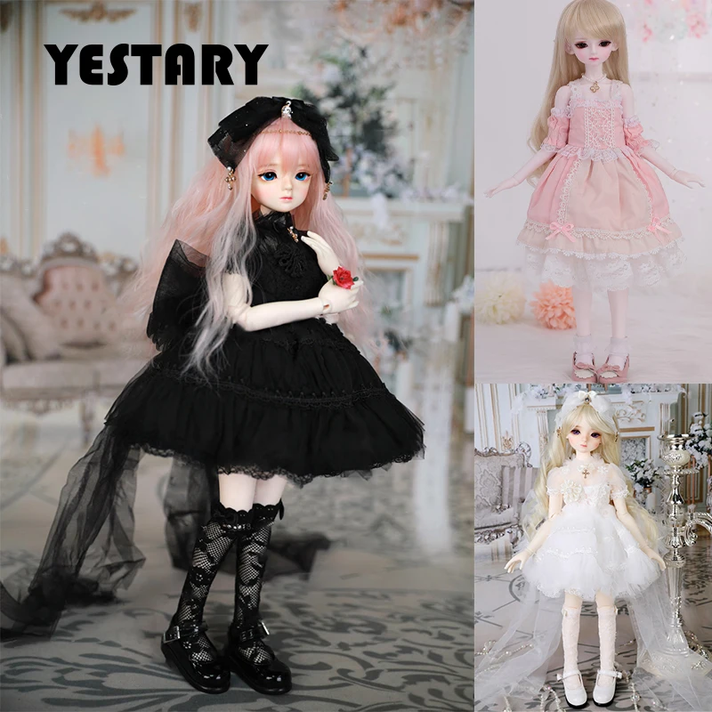 

YESTARY Presale 1/4 BJD Doll Full Set With Make Up SD Anime Dolls Body 41CM Spherical Joint Doll Toys For Girls Birthday Present