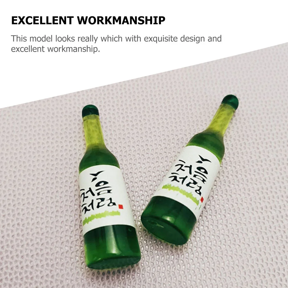 15 шт. имитация риса крошечные бутылки для дома мини-бутылки сувениров