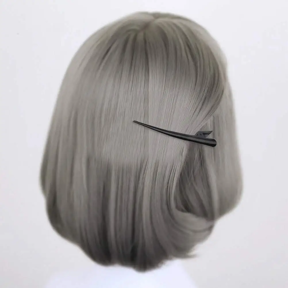 

6/12pcs Black Metal Non-slip Crocodile Clip Hair Clip Hairdressing Styling Tool Hair Styling Accessories Women Barrettes