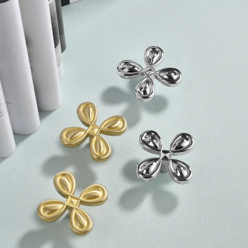 Латунные ручки для шкафа Современная Минималистичная ручка в виде