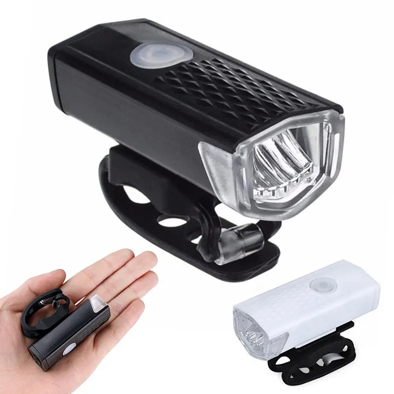 

Bike Light Lamp Cycling LED Flashlight USB Rechargeable 300 Lumen Bicycle Front Headlight Rear Taillight Bicycle Accessories