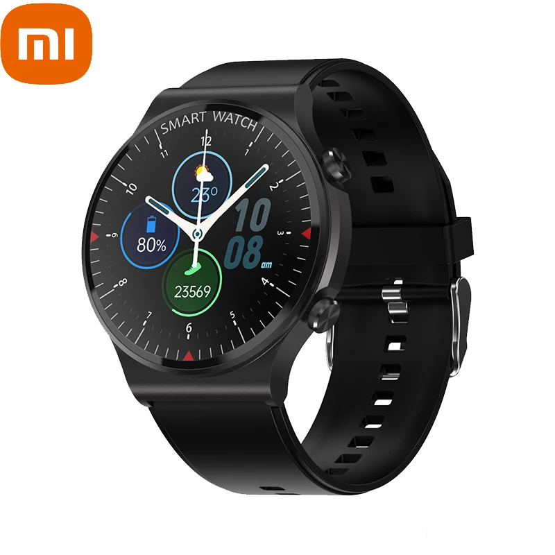 

Смарт-часы Xiaomi мужские водонепроницаемые с поддержкой Bluetooth и тонометром