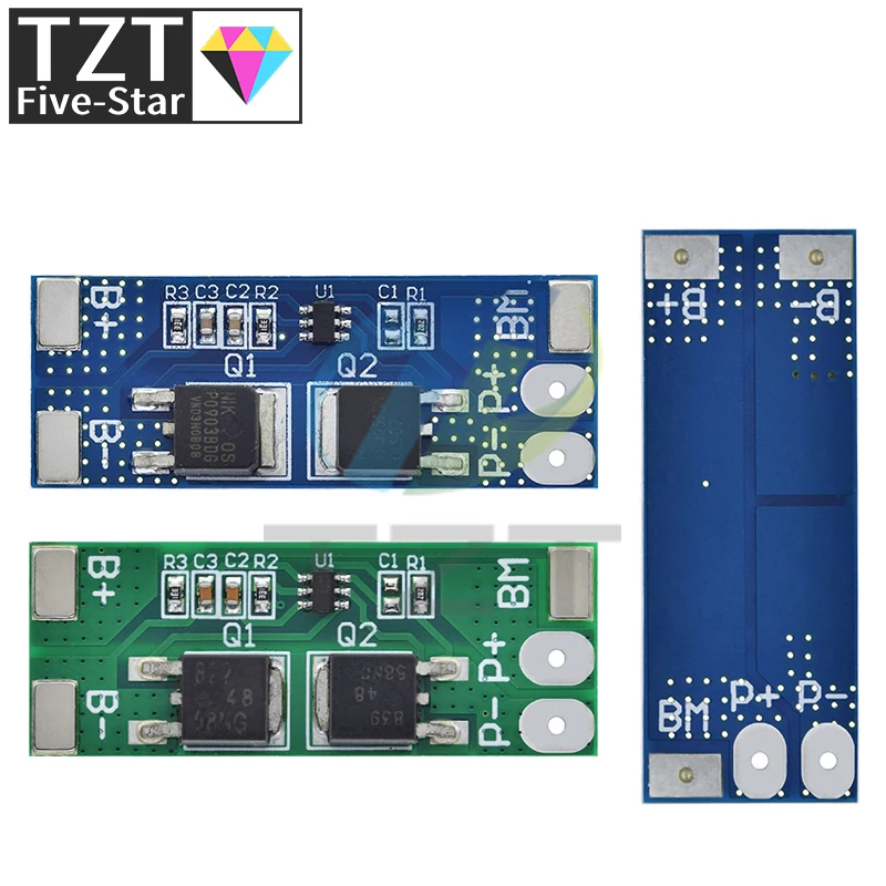 TZT BMS 2S 3,2 В 3,7 В 8A LiFePO4плата защиты от заряда литиевой батареи 15 А пиковый ток 6,4 В 7,2 В 18650 32650 аккумуляторные блоки (art.: 3920cef4933ac) - 3920cef4933ac