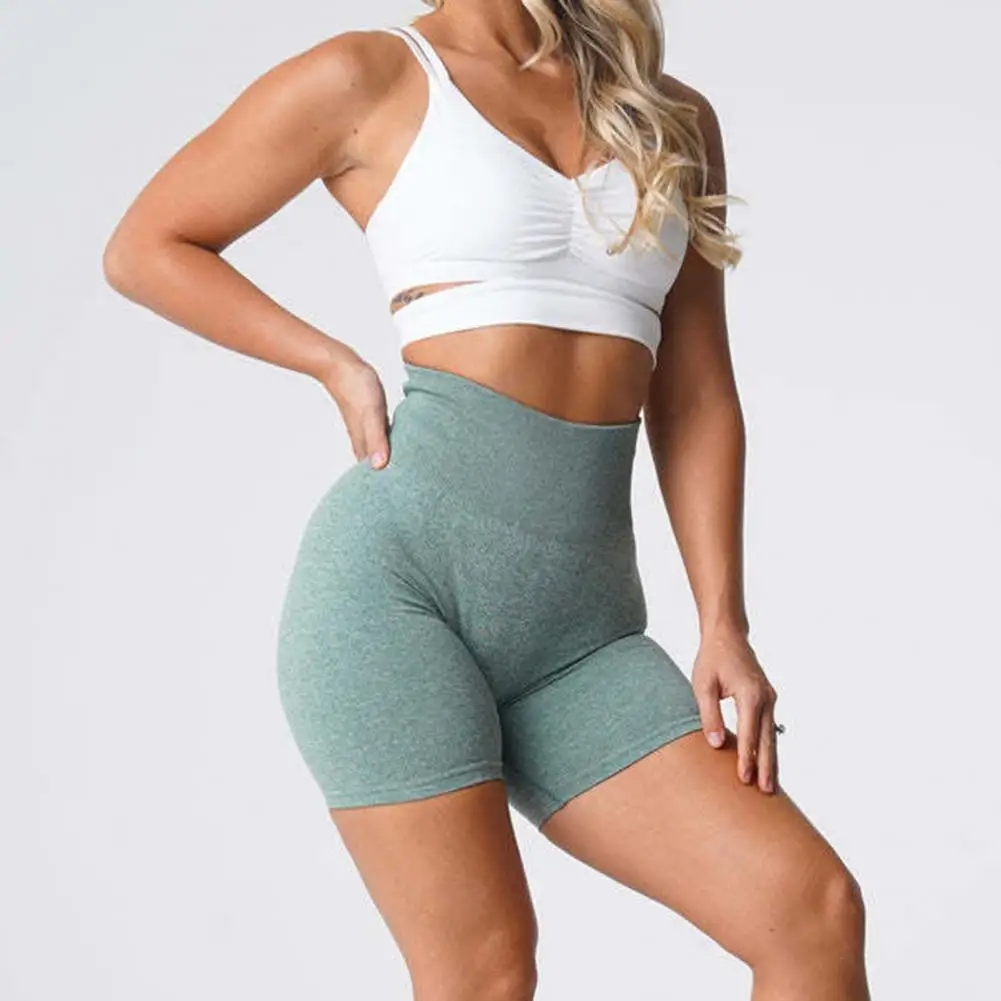 

Fitness Shorts Chic Tummy Control High Elasticity Women Yoga Shorts Super Breathable Skinny Women Yoga Shorts