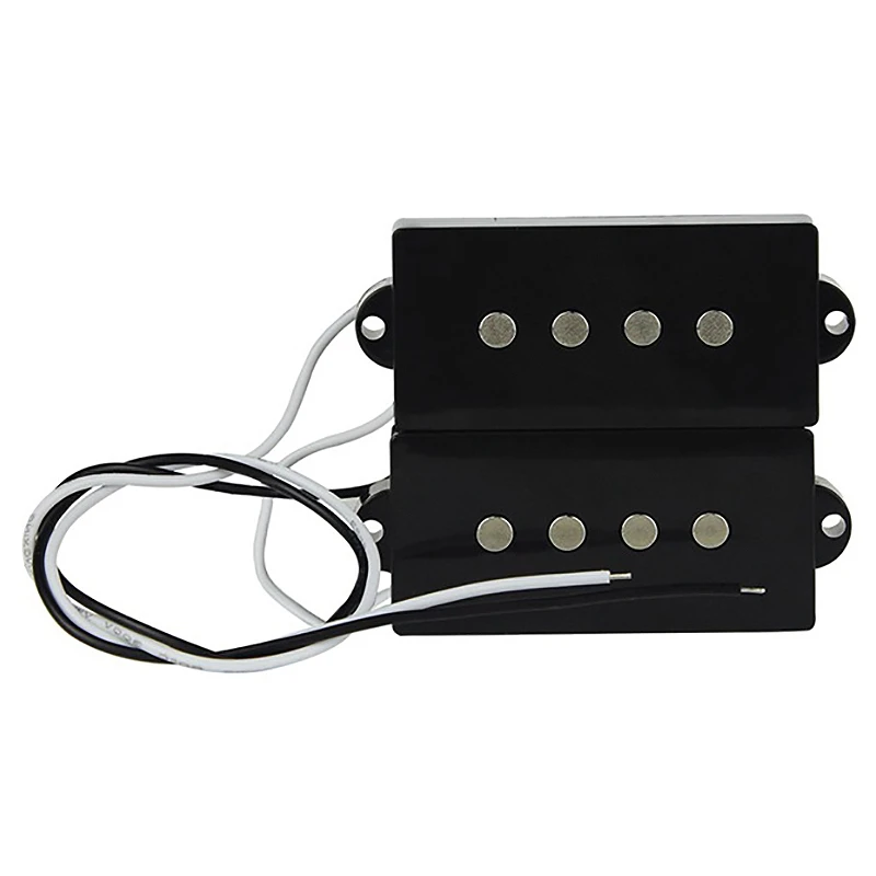 1 комплект Pb P Bass Pickup Humbucker для 4-струнной бас-гитары и Pro Electric Open Type Noiseless Bridge Pic