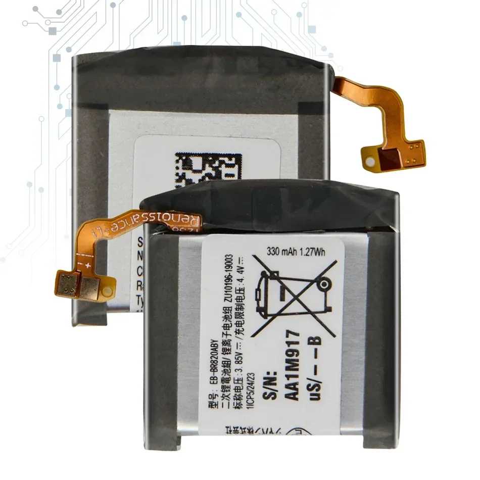 Аккумулятор емкостью 340 мАч EB-BR820ABY для Samsung Galaxy Watch Active 2 Active2 SM-R820 SM-R825 44 мм