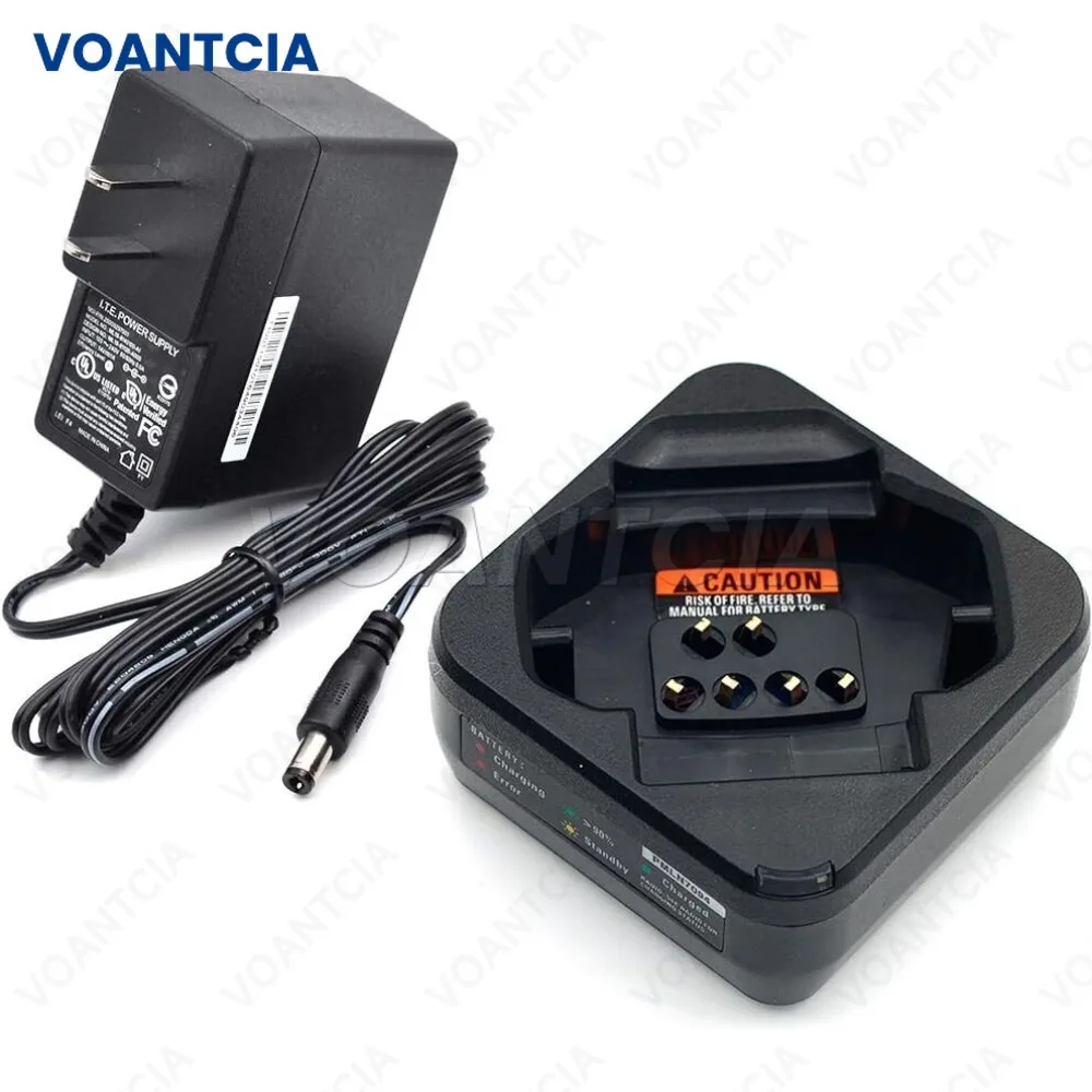 Настольное зарядное устройство с одним блоком для Motorola DTR600 DTR700 DTR720 Радио Walkie Talkie