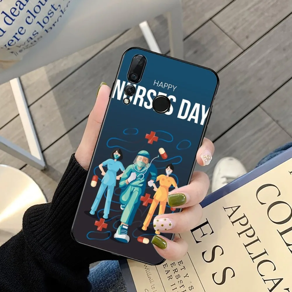 Чехол для телефона с медицинской медсестрой Huawei Y9 6 7 5 Prime Enjoy 7s 8 Plus 7a 9e 9plus 8E Lite Psmart