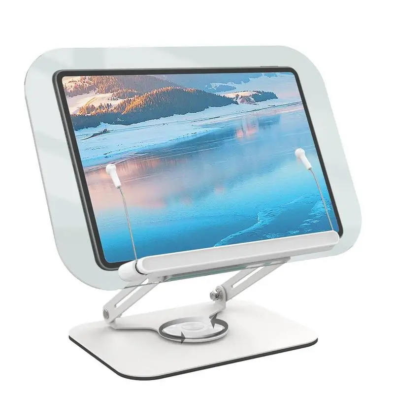 

Book Stand For Reading Transparent Acrylic Book Display Stand Study Supplies With Page Clips For Books Tablets Cookbooks