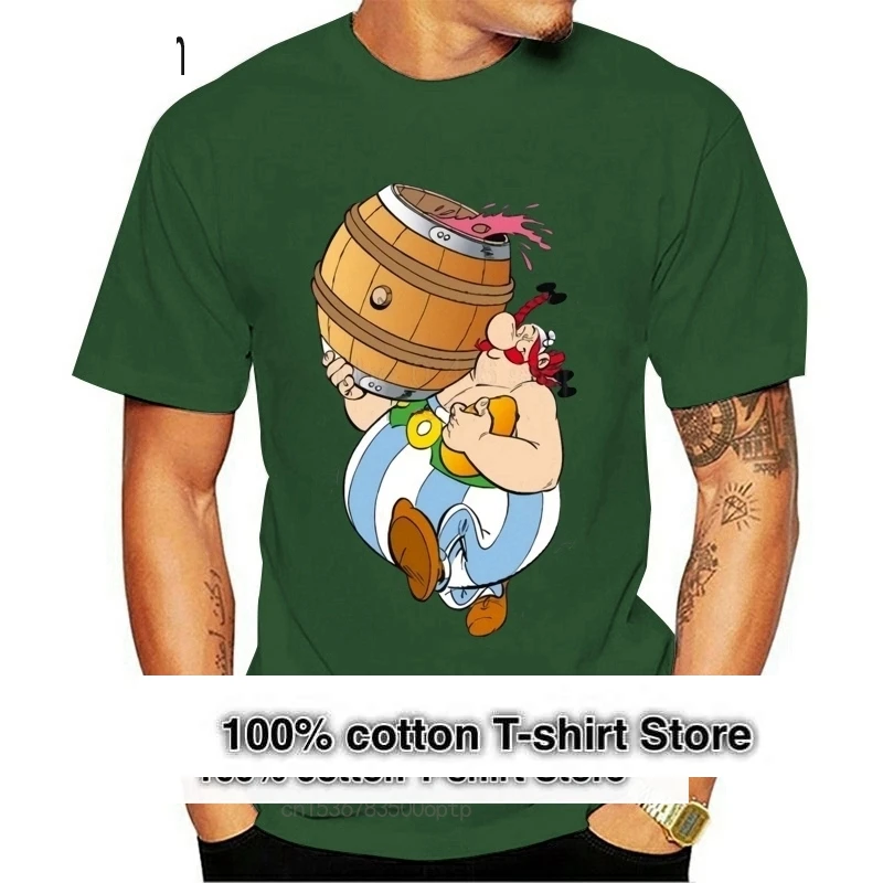 

Футболка с коротким рукавом для мужчин Asterix Obelix