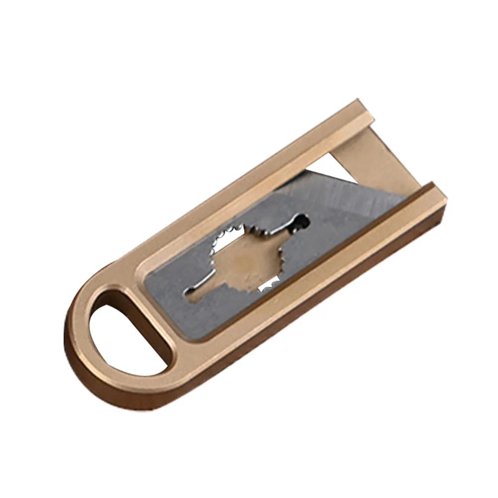 

Box Mini Opener Chain Key Multi The Unpackbrass Pendent Function Pocket Outdoor Carton Letter Retractableutility Keychain