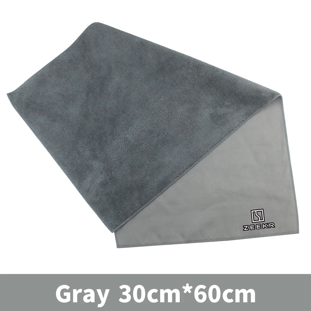 

Для Zeekr 001 X FR 007 GT 009 полотенца для мытья автомобиля ткань для чистки впитывающая сухая ткань коралловый флис автомобильное полотенце из замши