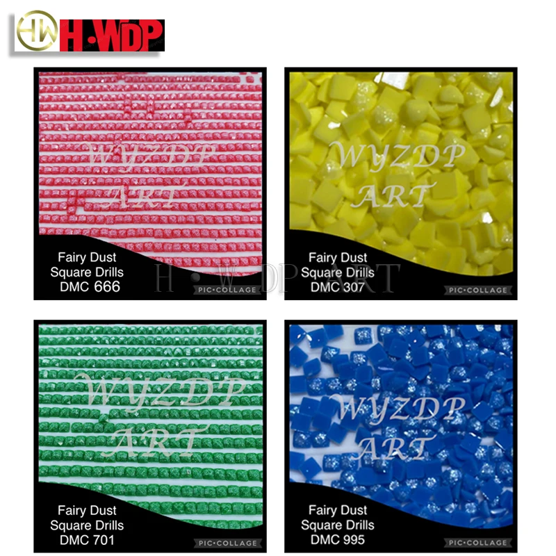 Набор для алмазной живописи Волшебная пыль в виде дельфина 100%