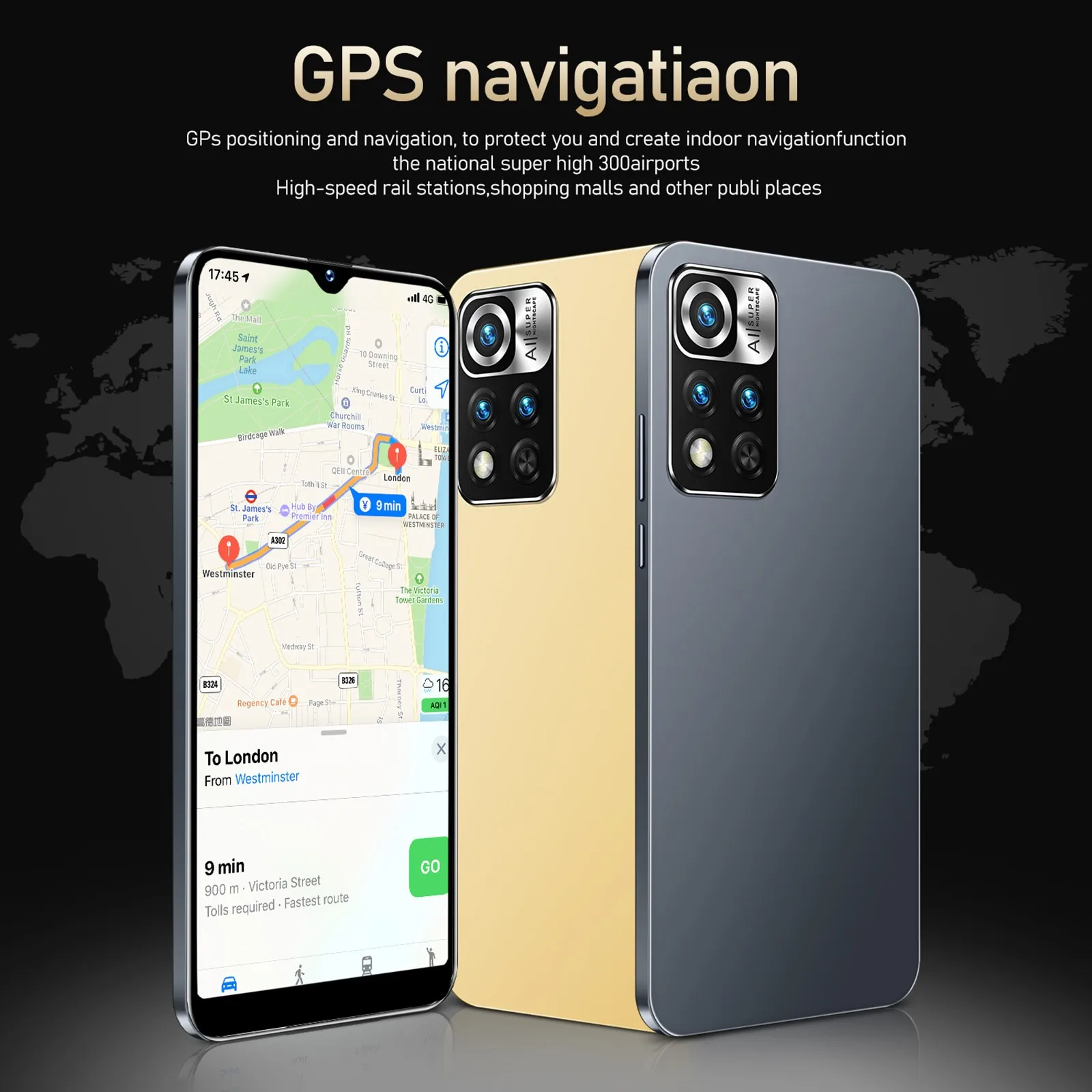 Смартфон с разблокировкой по лицу Android 8 1 задняя камера 5 Мп 6 3-дюймовый экран Waterdrop