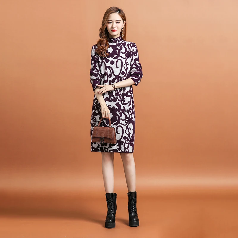 Осенне-зимние кашемировые плотные теплые пуловеры из норки женские корейские