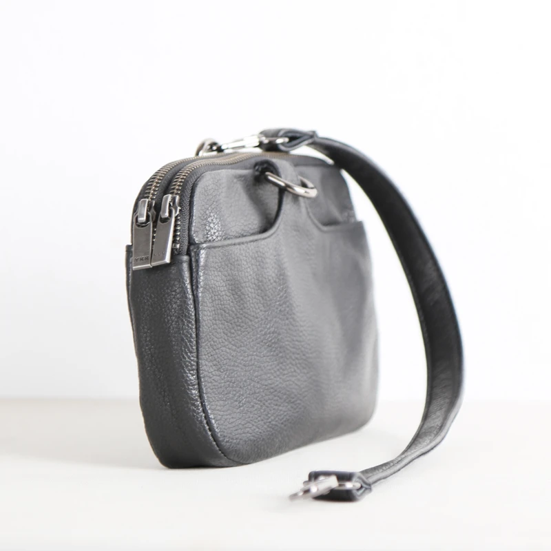 Роскошный мужской клатч из натуральной кожи Маленькие Ручные сумочки 100%