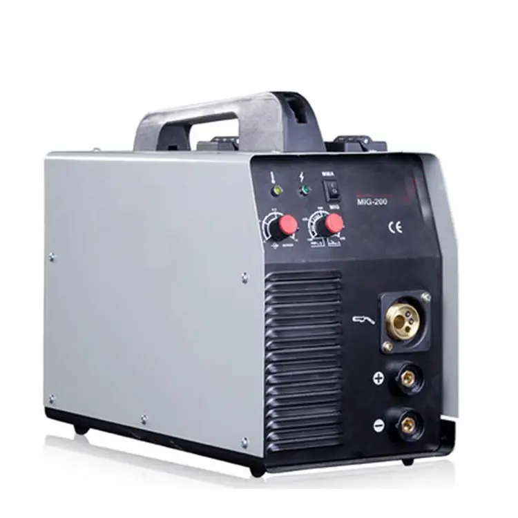 

Сварочный аппарат mig welder, 0,6 мм, 0,8 мм, негазовый инвертор, сварочный аппарат MIG-200