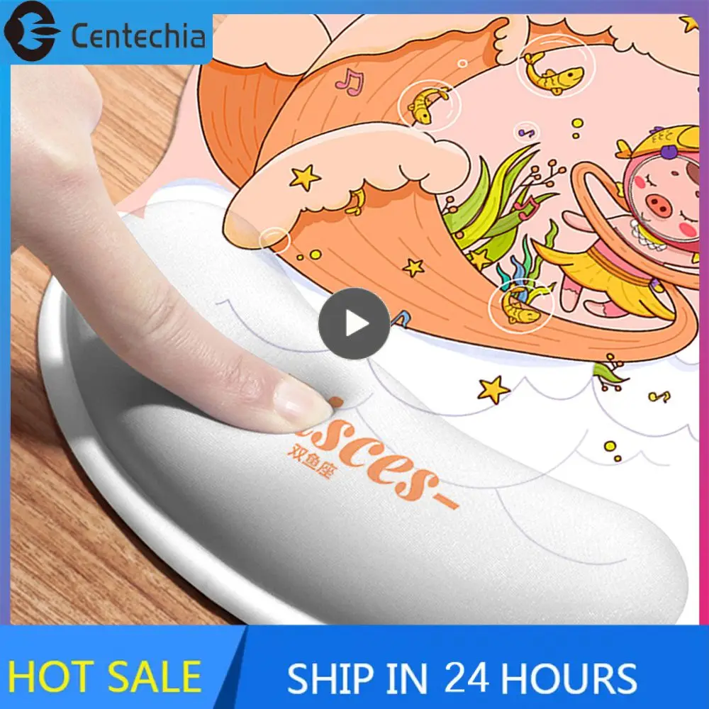 

Single Sided Beautiful And Soft Office Q-bomb Wristband Skincare Friendly Fabric Hand Pillow Wrist Pad Computer Peripherals