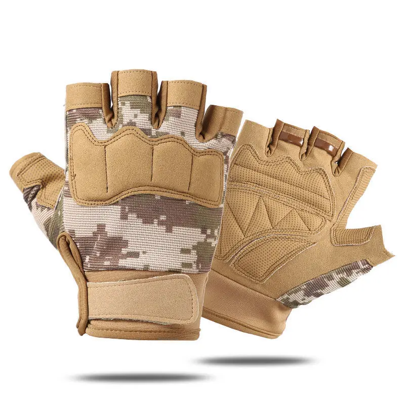 

Fitness Gloves Half Finger Tactical Men And Women Special Forces Sports Training Riding Outdoor Fighting Anti-Skid Wear-Resistan