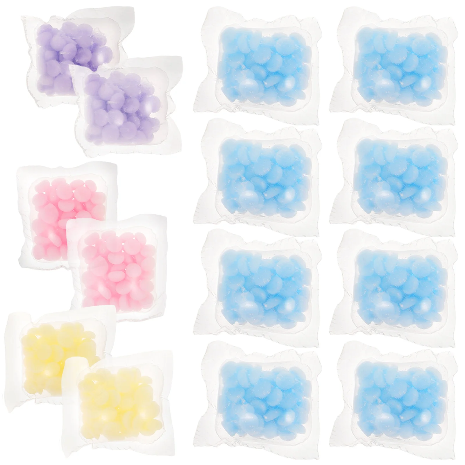 

50 Pcs Fragrance Condensate Beads Concentrated Laundry Cleaning Tools Washing Clothes Balls Household Powder Softener Fiber
