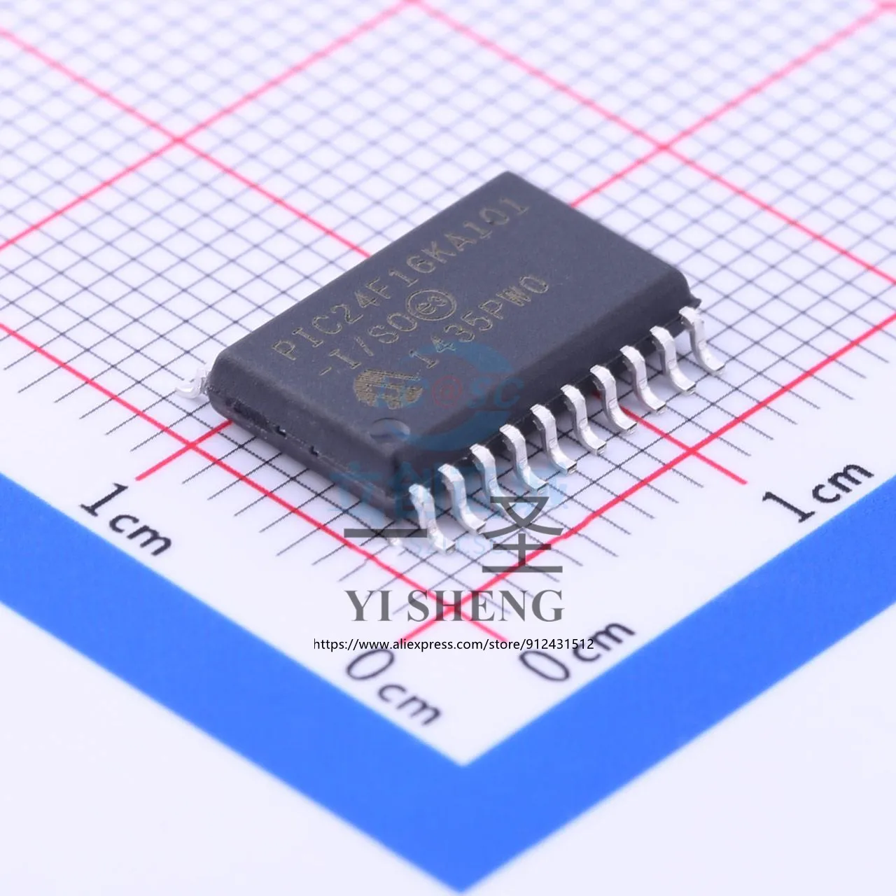 5pcs/Lot PIC24F16KA101-I/SO 24F16KA SOIC-20_300mil | Integrated Circuits