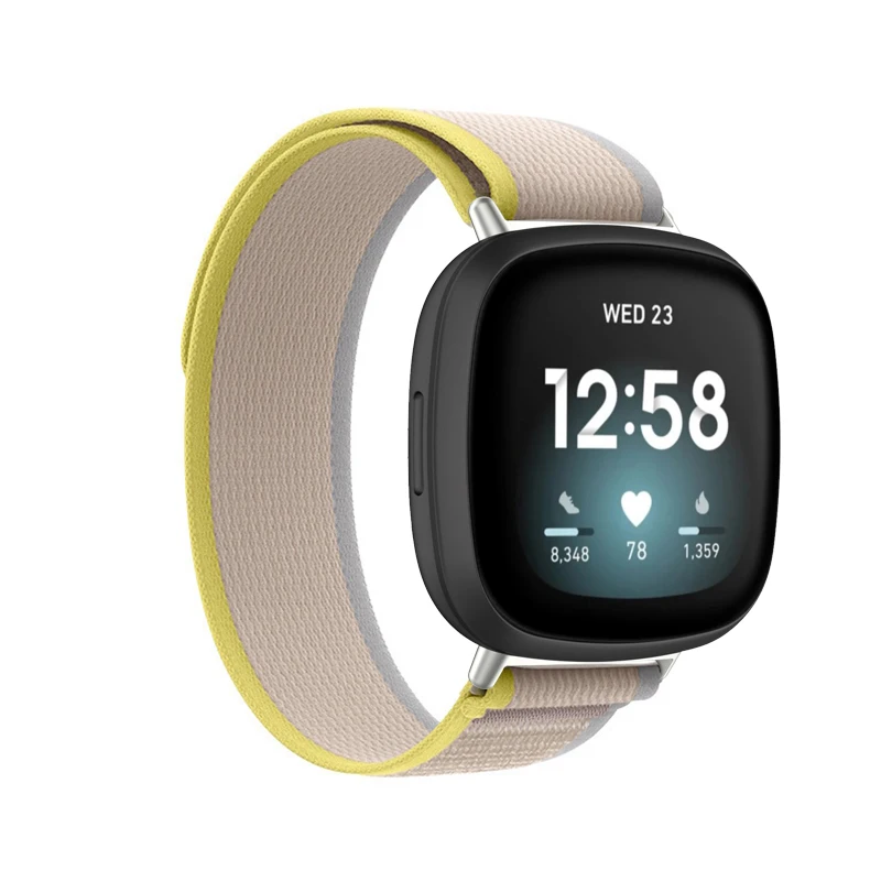 

Ремешок для умных часов Fitbit Versa 2 Lite, нейлоновый сменный Браслет для Fitbit Fit, Bit Versa, Correa, аксессуары