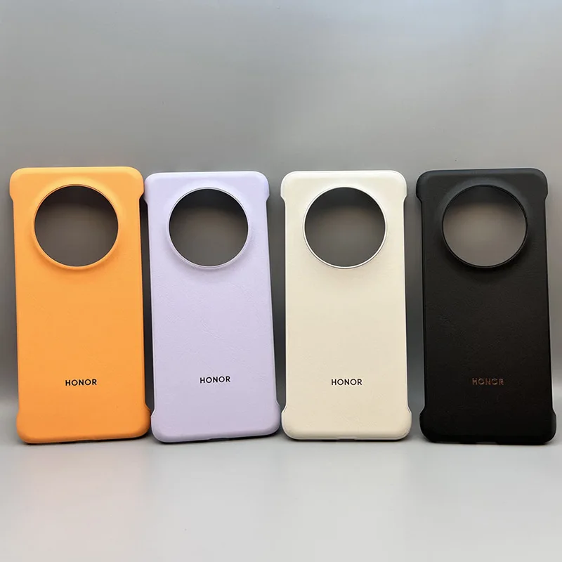 Honor Magic 5 Pro Case Anti-scratch Leather Case for Huawei Magic 5 Drop-proof PU Case for Honor Magic5 Pro Durable Back Cover 