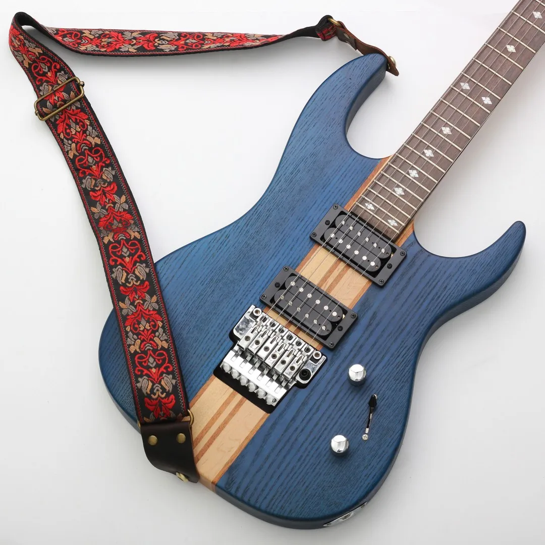 

Durable Guitar Strap Guitar Bass Strap 150g 35*10*3cm 5cm 80-135cm Compact Seven Styles For Any Guitar Or Bass