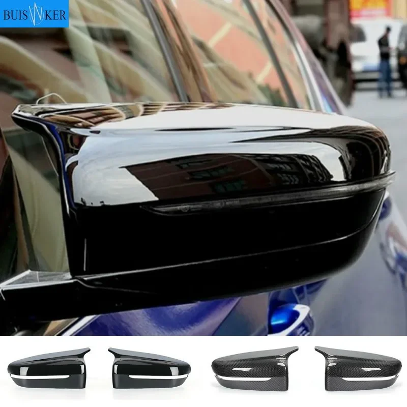 

Rearview Mirror Cover Wing Side Rear view Mirror Cap Fit For BMW 3 4 5 7 8 I3 Series G11 G12 G15 G16 G30 G31 G38 G20 G21 G28