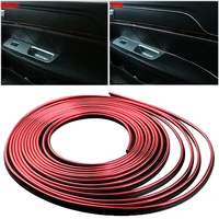 car interior moulding trim strips diy car styling dashboard air outlet universal flexible auto interior decoration accessories