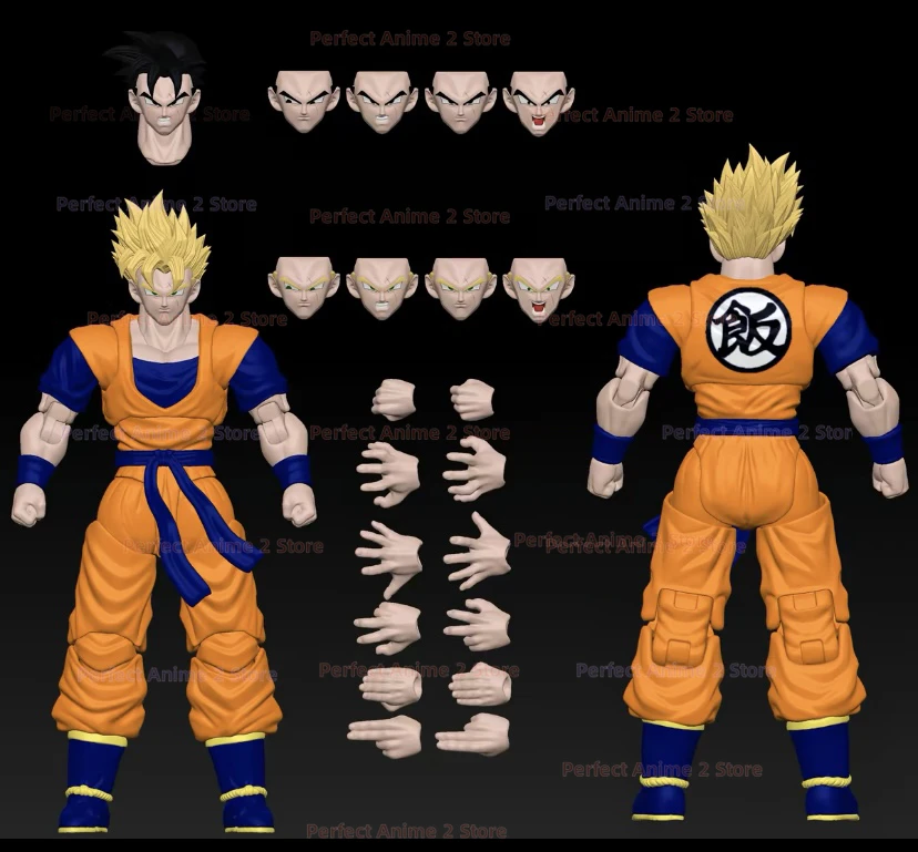 Фигурка Black Hole Goku Future God Gohan Dragon Ball SHF 3.0 Bandai