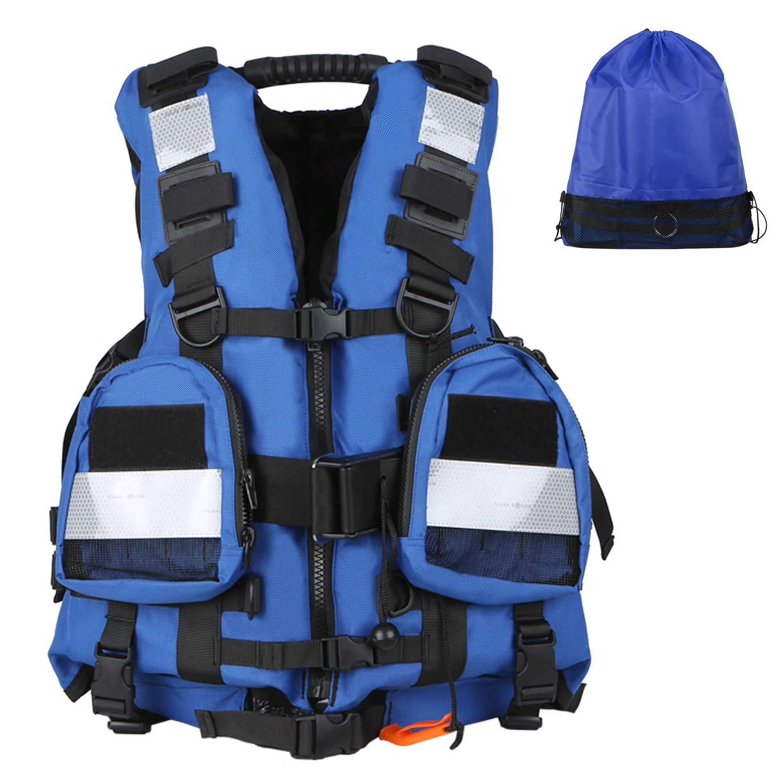 

Personal Flotation Device Adults Life Jacket Vest Safety Float Suit for Water Sports Kayaking Fishing Surfing Survival Jacket