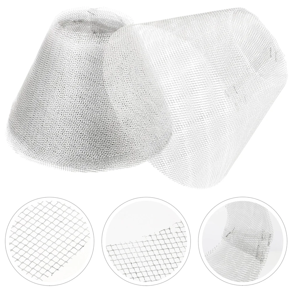 

Filter Range Hood Net Mesh Round Grease Kitchen Anti Microwave Fan Vent Replacement Parts Supplies Screens Stove