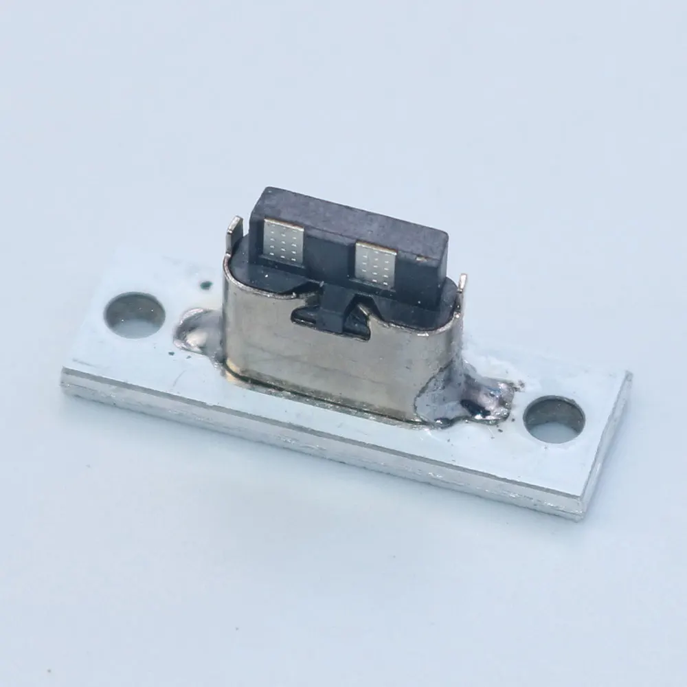 

Разъем YuXi USB 3.1 Type C с винтовой фиксирующей пластиной, разъем USB Type-C 3.1 Type-C 2 контакта 4 контакта, гнездовой разъем